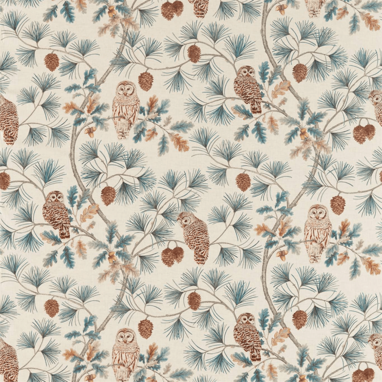 Curtains Sanderson Owlswick Fabric 226524