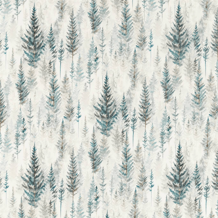 Curtains Sanderson Juniper Pine Fabric 226534
