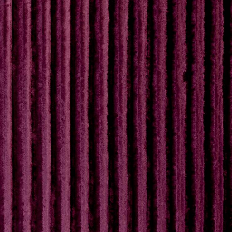 Curtains Clarke and Clarke Rhythm Damson Fabric F0468/06