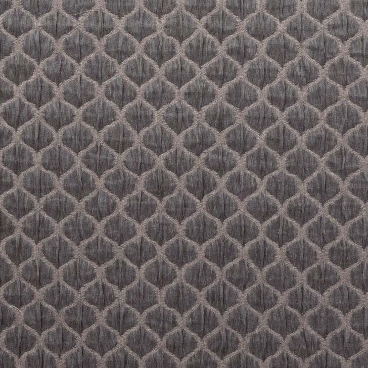 Clarke and Clarke Deco Charcoal Fabric