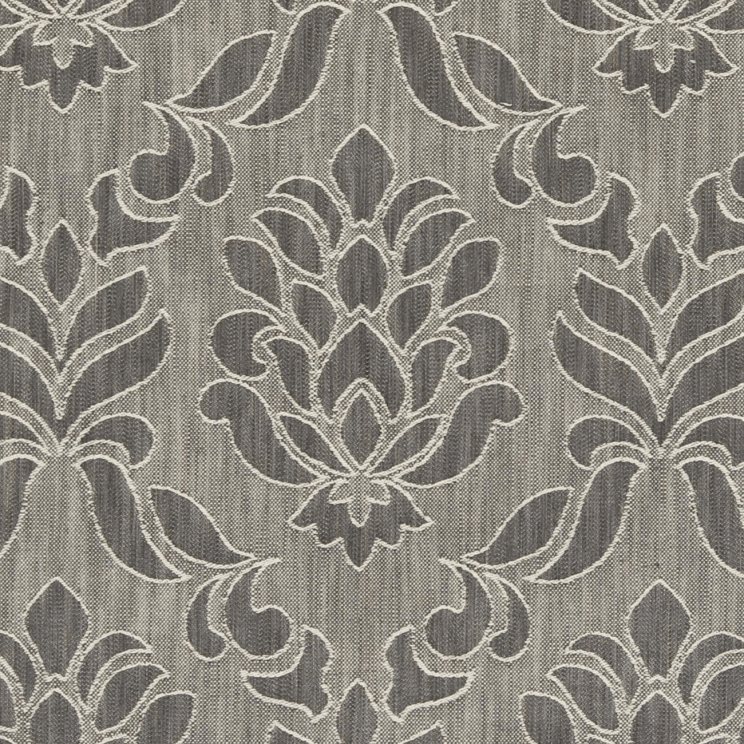 Curtains Clarke and Clarke Fairmont Charcoal Fabric F0584/01