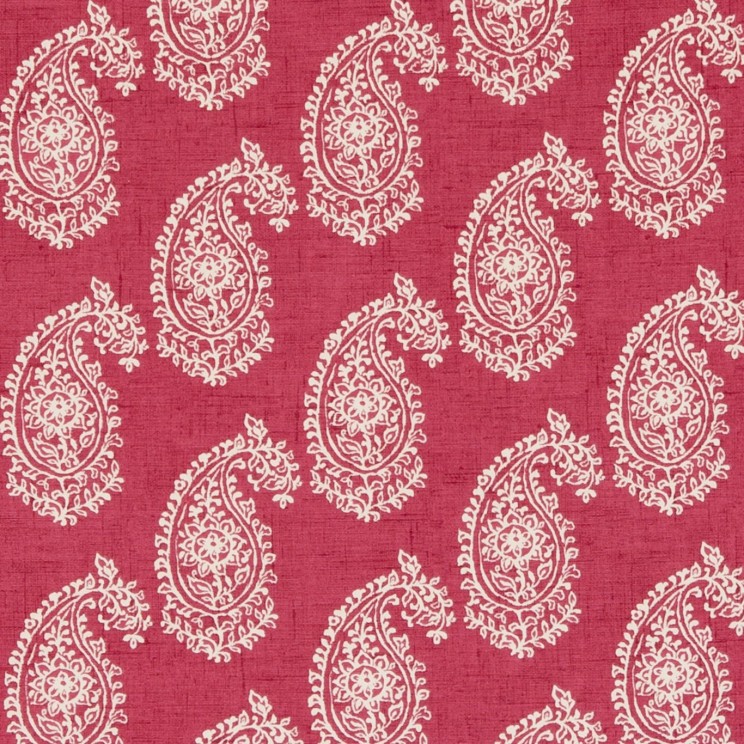 Clarke and Clarke Harriet Raspberry Fabric