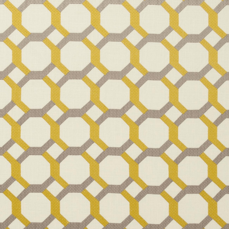 Roller Blinds Clarke and Clarke Giovanni Chartreuse Fabric F0707/02