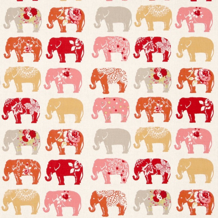 Roller Blinds Clarke and Clarke Elephants Fabric F0794/02