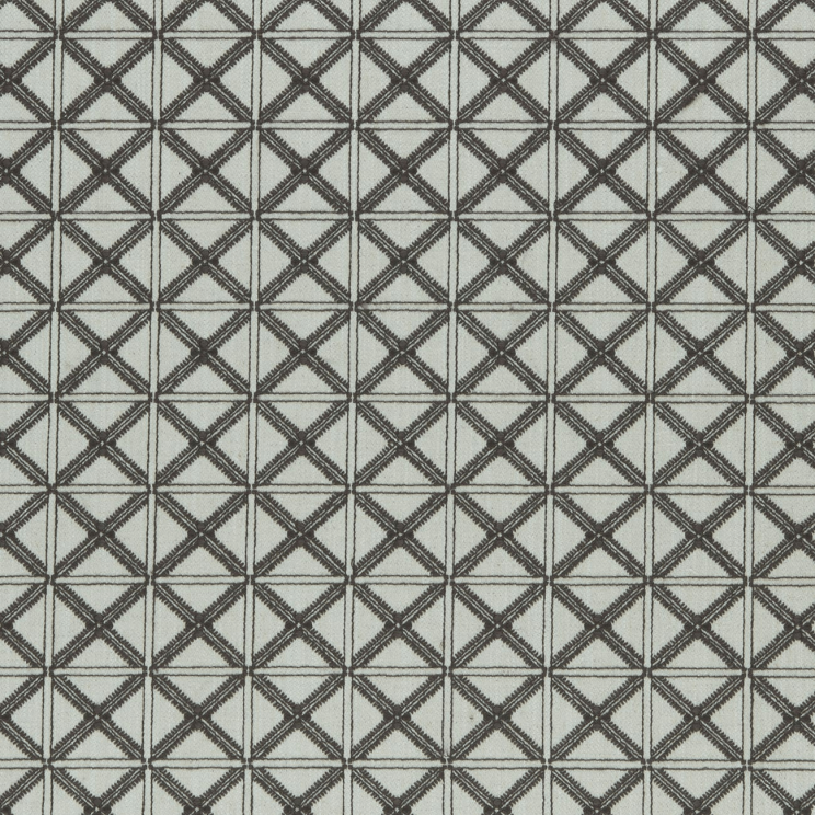 Roman Blinds Clarke and Clarke Makenzi Charcoal Fabric F0957/02