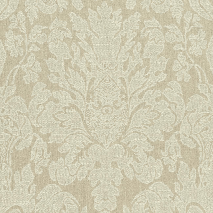 Curtains Clarke and Clarke Valentina Natural Fabric F0989/04