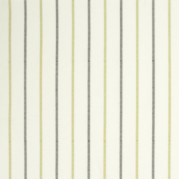 Clarke and Clarke Enya Chartreuse/Charcoal Fabric