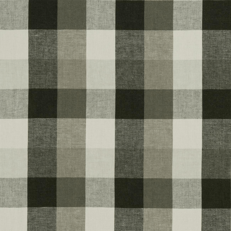 Curtains Clarke and Clarke Austin Check Charcoal Fabric F1042/01