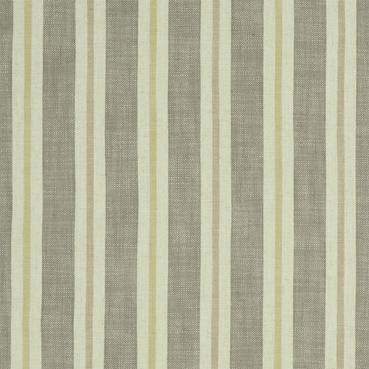 Curtains Clarke and Clarke Sackville Stripe Citron/Natural Fabric F1046/01