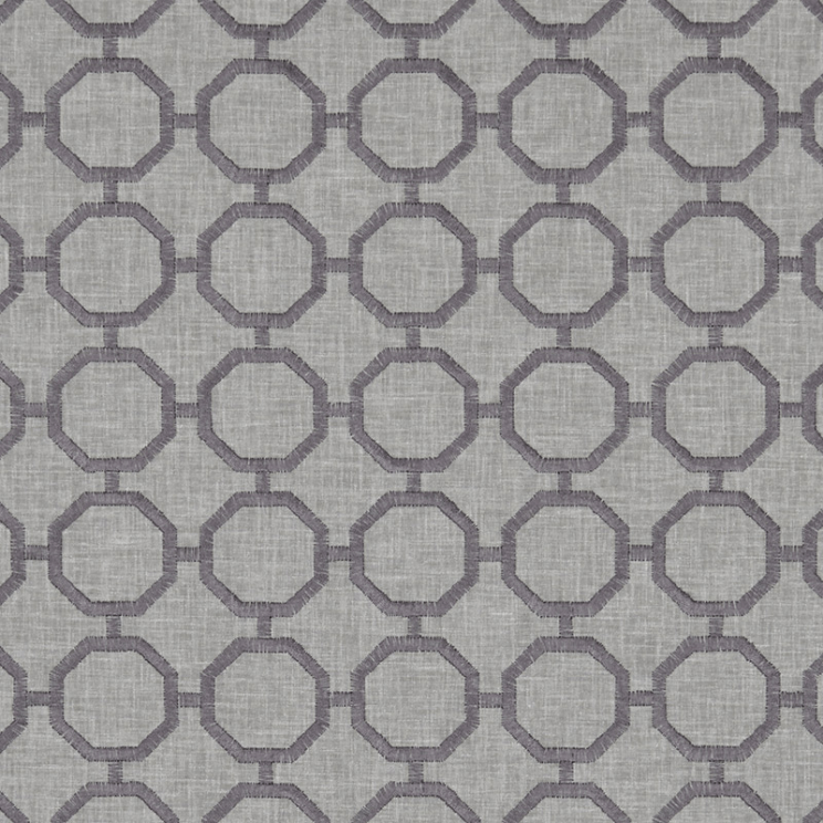 Clarke and Clarke Glamour Charcoal Fabric