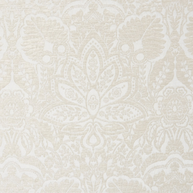 Curtains Clarke and Clarke Waldorf Ivory Fabric F1075/02