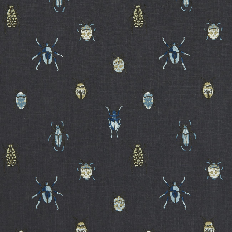 Curtains Clarke and Clarke Beetle Mineral Fabric F1095/02