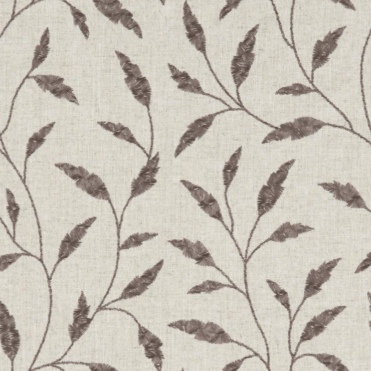 Curtains Clarke and Clarke Fairford Charcoal Fabric F1122/01