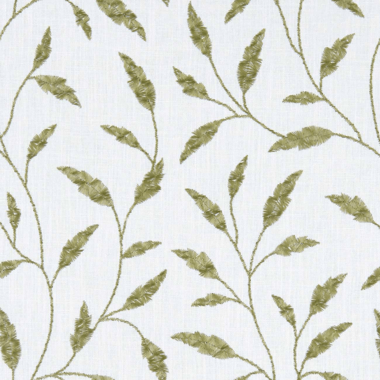 Curtains Clarke and Clarke Fairford Olive Fabric F1122/06