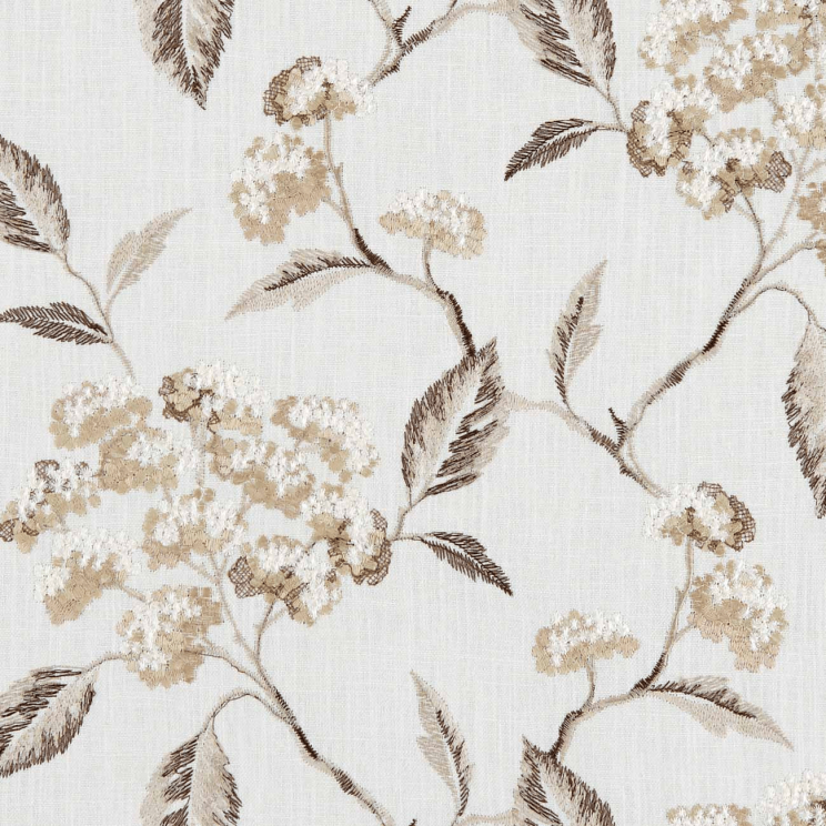 Curtains Clarke and Clarke Summerby Natural Fabric F1125/04