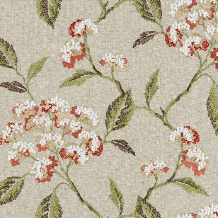 Curtains Clarke and Clarke Summerby Spice Fabric F1125/06