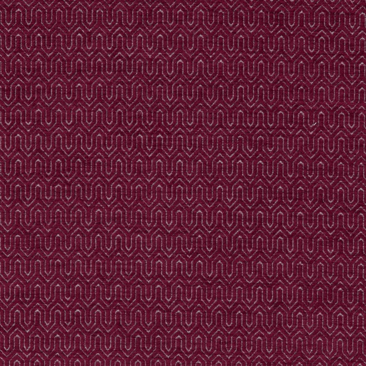 Roman Blinds Clarke and Clarke Solstice Ruby Fabric F1136/04