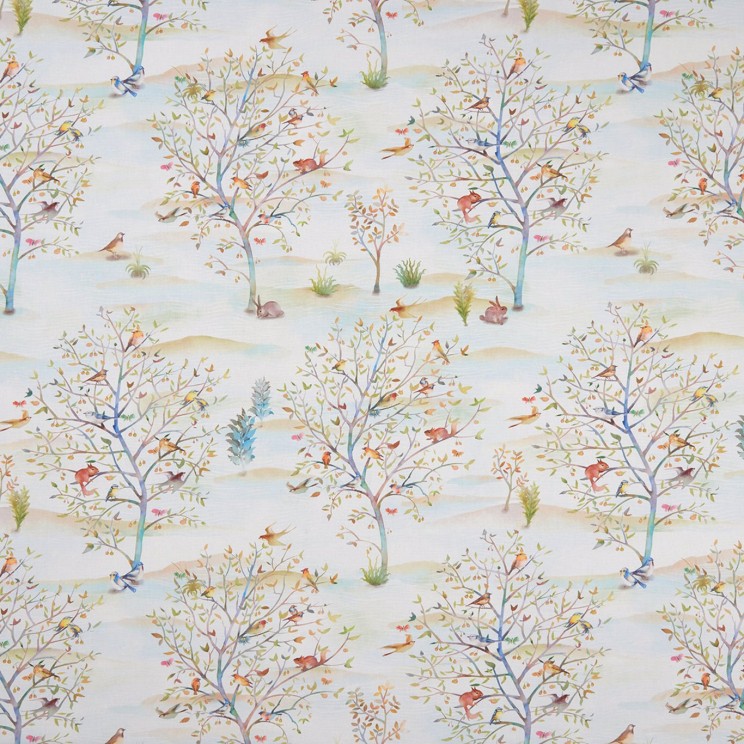Clarke and Clarke Coppice Summer/Linen Fabric