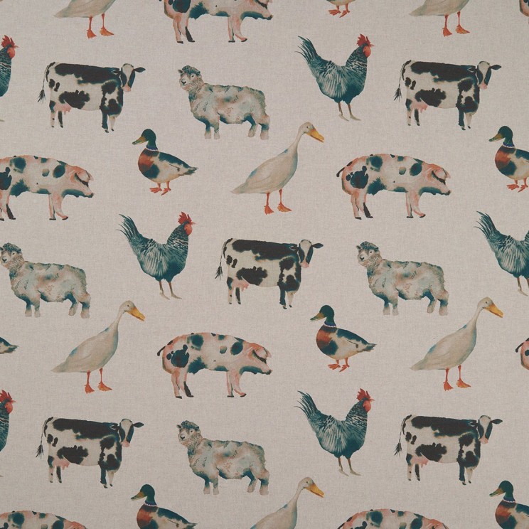 Roller Blinds Clarke and Clarke On The Farm Fabric F1169/01