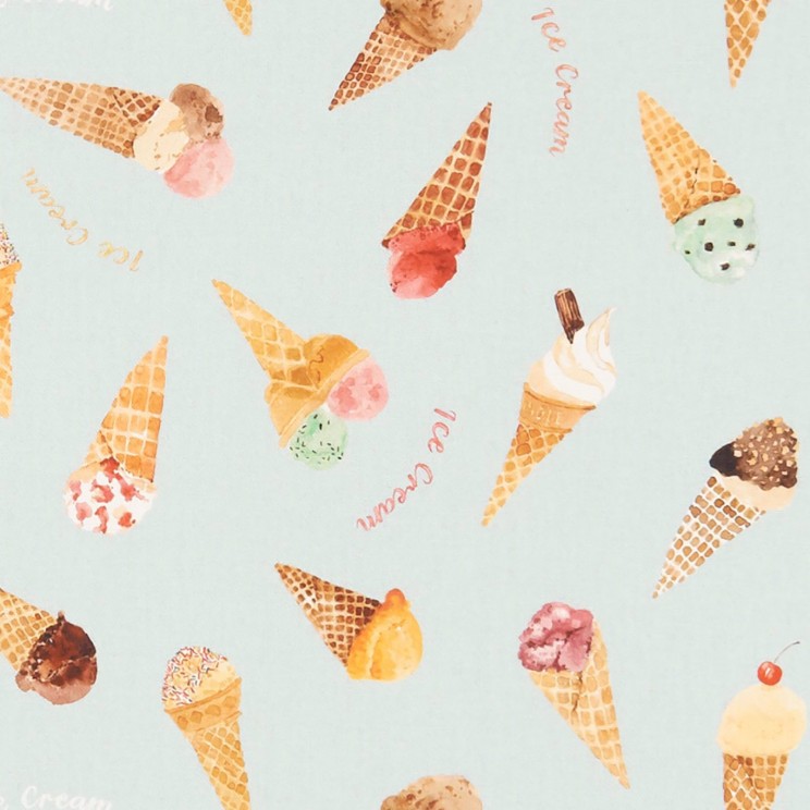 Roller Blinds Clarke and Clarke Ice Cream Parlour Fabric F1268/01