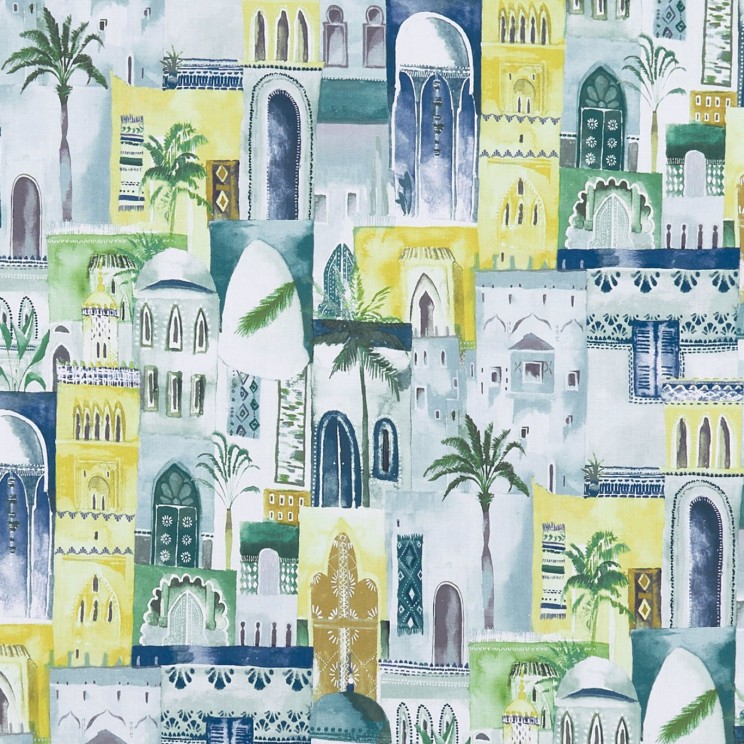 Curtains Clarke and Clarke Marrakech Fabric F1368/03