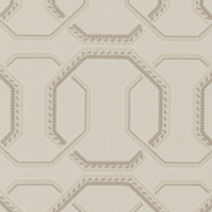 Clarke and Clarke Repeat Ivory Fabric