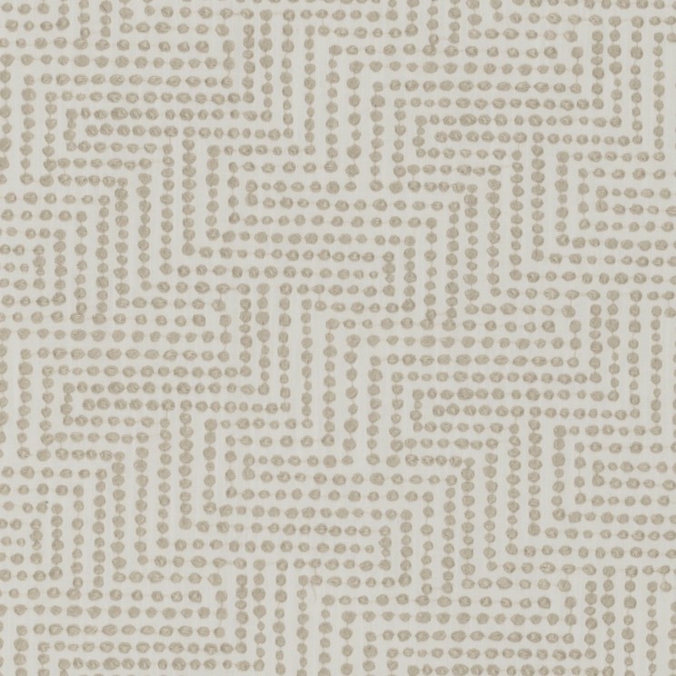 Clarke and Clarke Solitaire Ivory/Linen Fabric