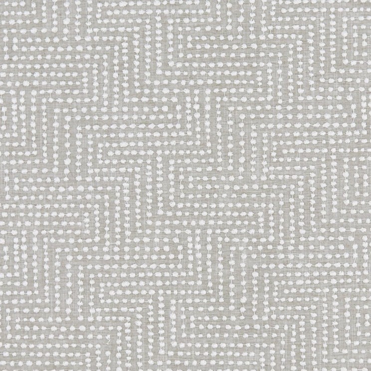 Clarke and Clarke Solitaire Silver Fabric
