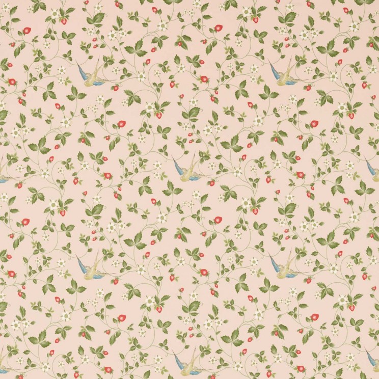 Roller Blinds Clarke and Clarke Wild Strawberry Fabric F1606/01