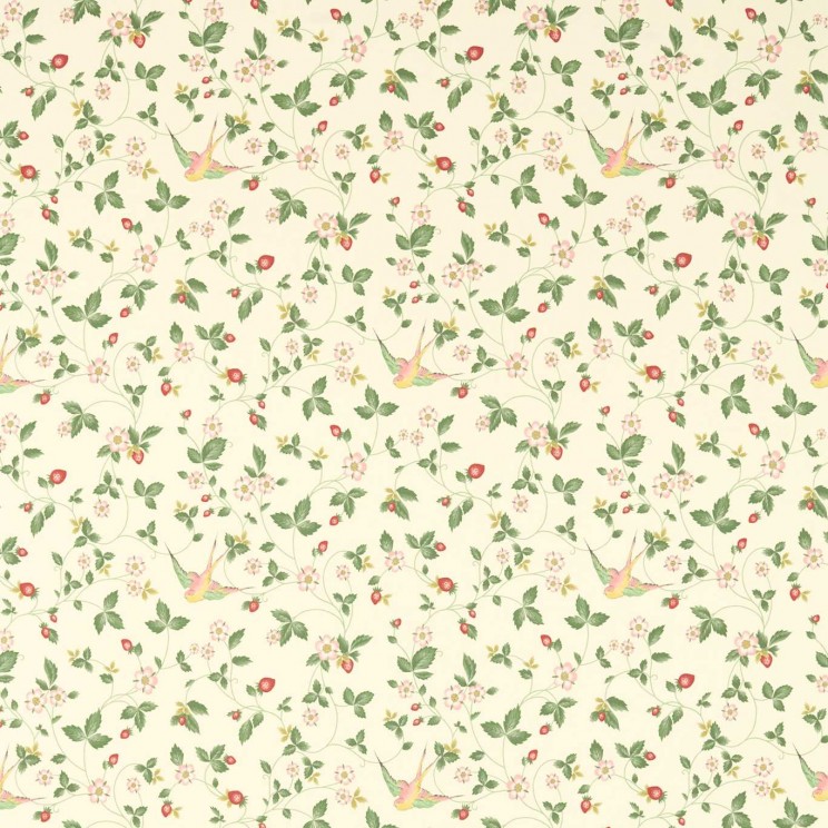 Roller Blinds Clarke and Clarke Wild Strawberry Fabric F1606/03
