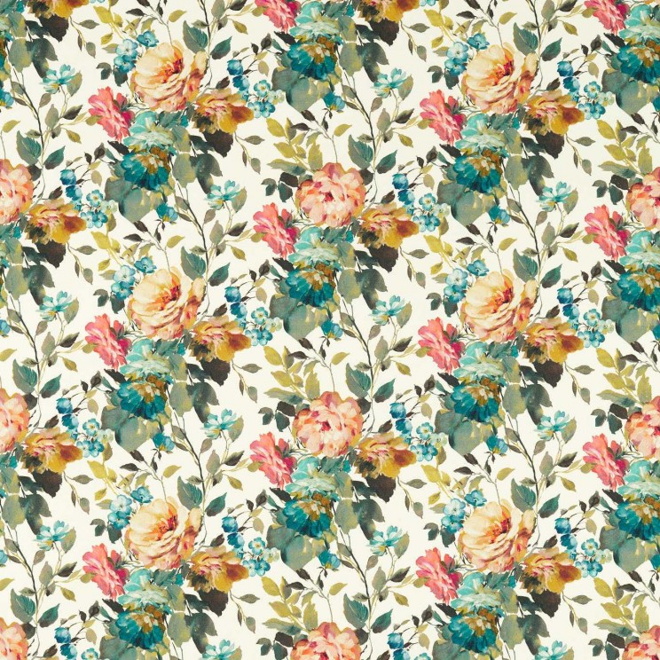 Clarke and Clarke Bloom Antique Fabric
