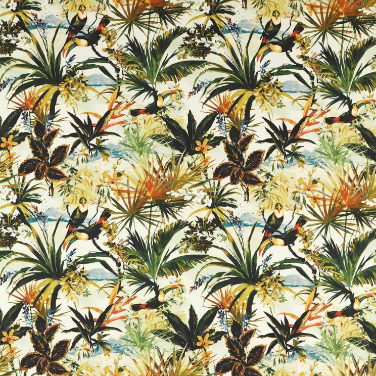 Clarke and Clarke Toucan Outdoor Antique Fabric