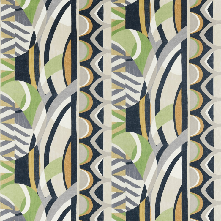 Curtains Harlequin Atelier Saffron / Charcoal / Wasabi Fabric 120793