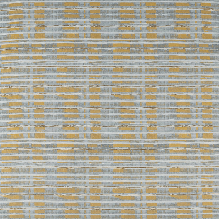 Curtains Harlequin Malwa Gold/Slate Fabric 132882