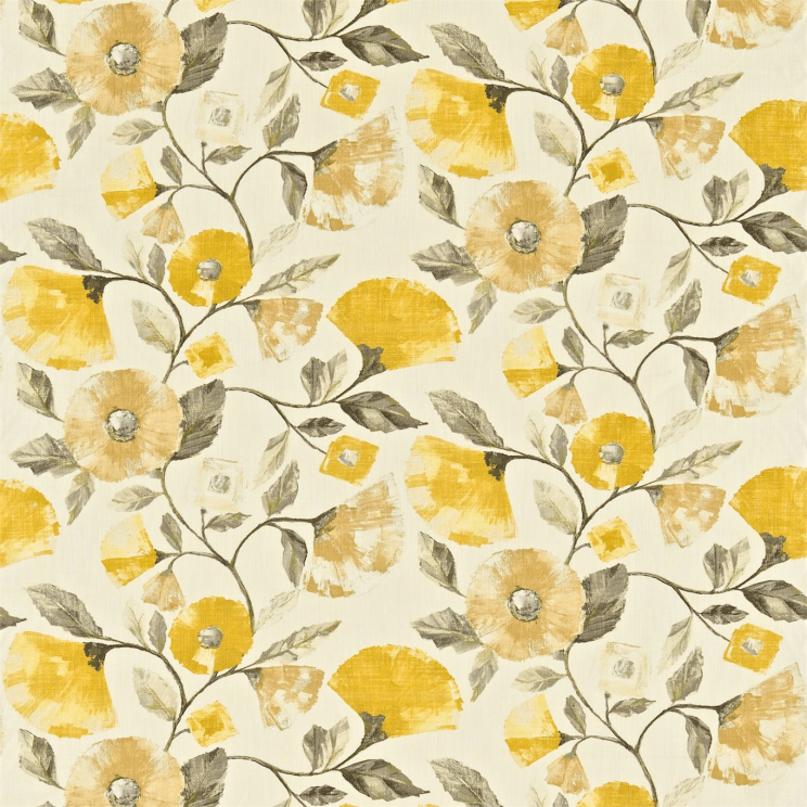 Harlequin Lisanne Gold/Mustard Fabric