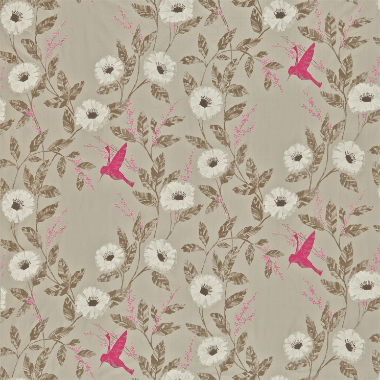 Harlequin Sephora Dove/Fuchsia Fabric