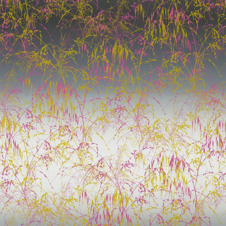Harlequin Meadow Grass Mist/Fluoro Fabric