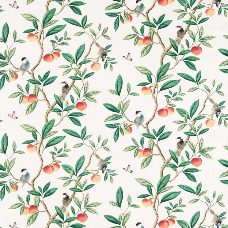 Harlequin Ella Fig Blossom/Fig Leaf/ Nectarine Fabric