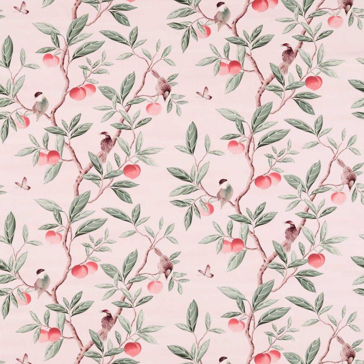 Harlequin Ella Powder/ Sage / Peach Fabric