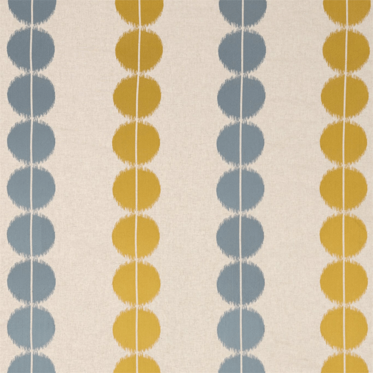 Harlequin Lomita Gold/Nordic Blue Fabric