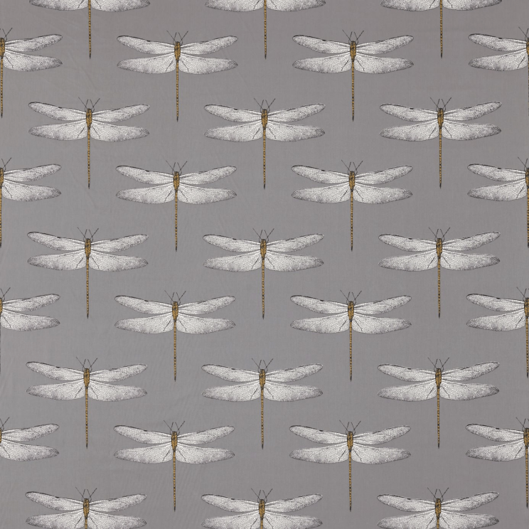 Harlequin Demoiselle Graphite/Almond Fabric