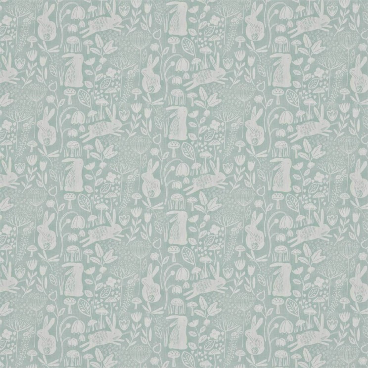 Harlequin Into The Meadow Duck Egg Fabric