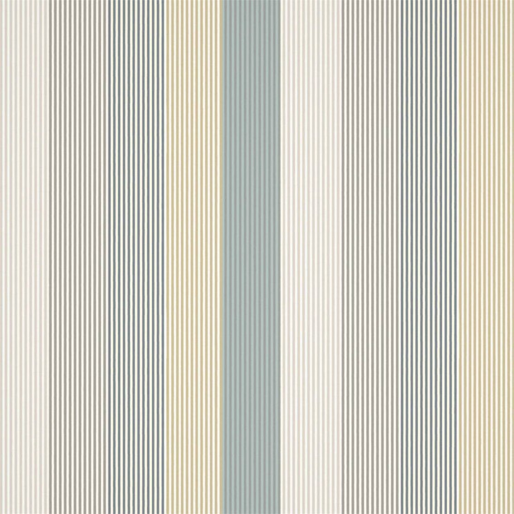 Harlequin Funfair Stripe Calico/Cloud/Pebble/Duckegg Fabric