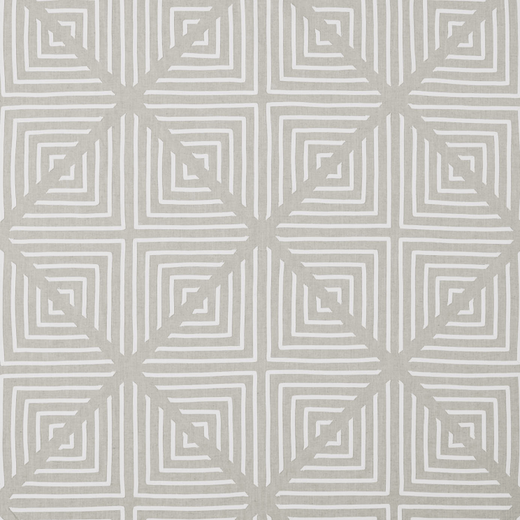 Harlequin Radial Chalk/Linen Fabric