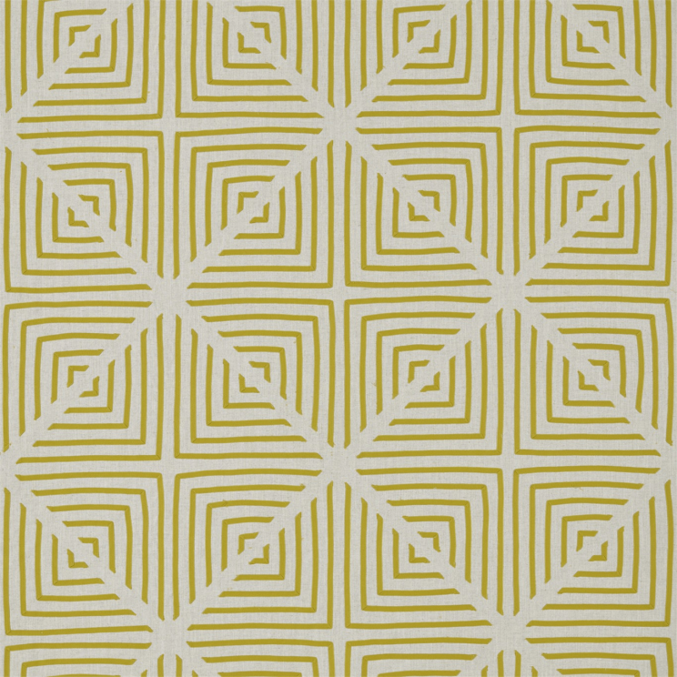 Harlequin Radial Linen/Zest Fabric