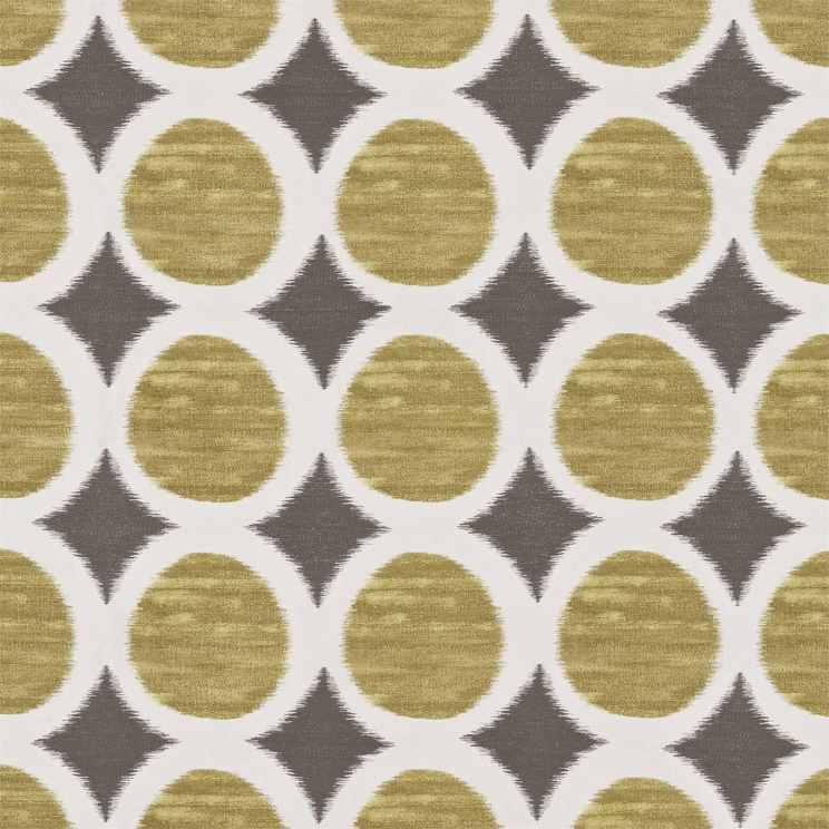 Harlequin Kumiko Mustard/Steel Fabric
