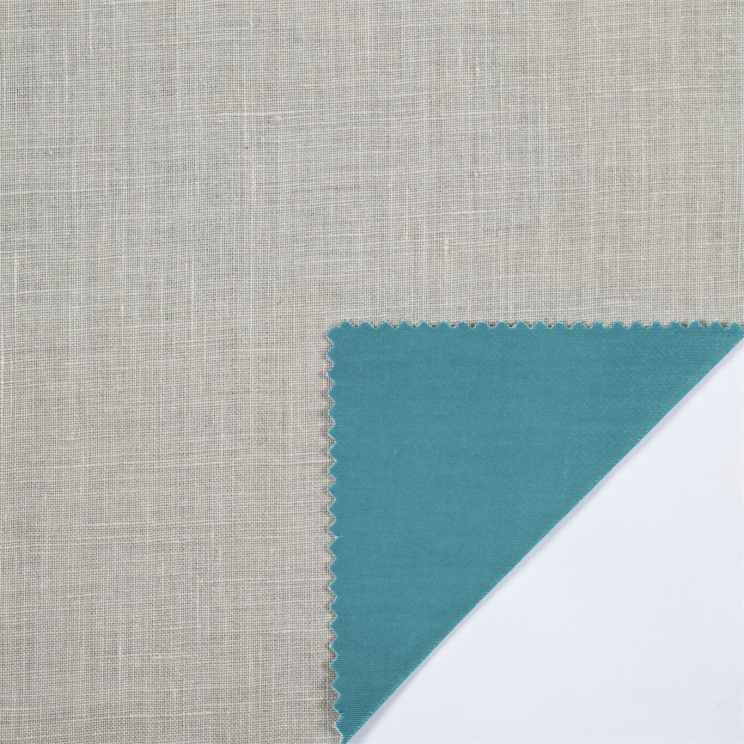 Harlequin Mika Emerald/Linen Fabric