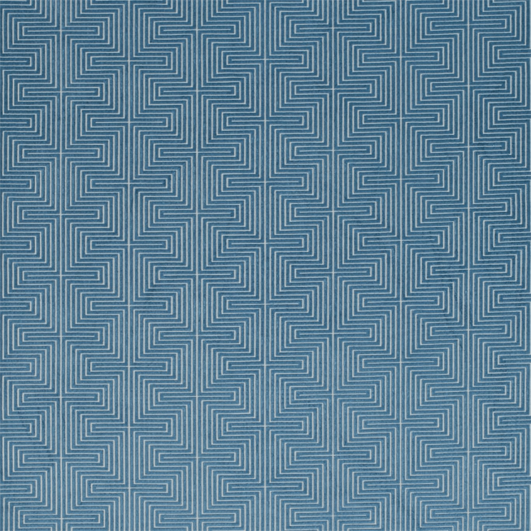 Harlequin Concept Bluebell Fabric