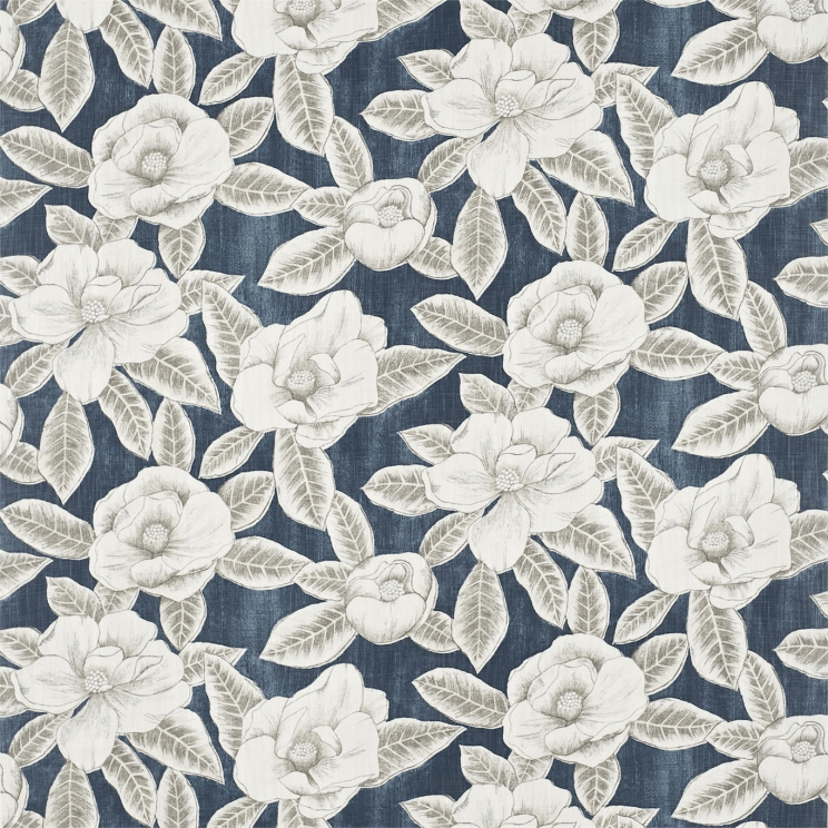 Harlequin Floria Indigo/Taupe Fabric