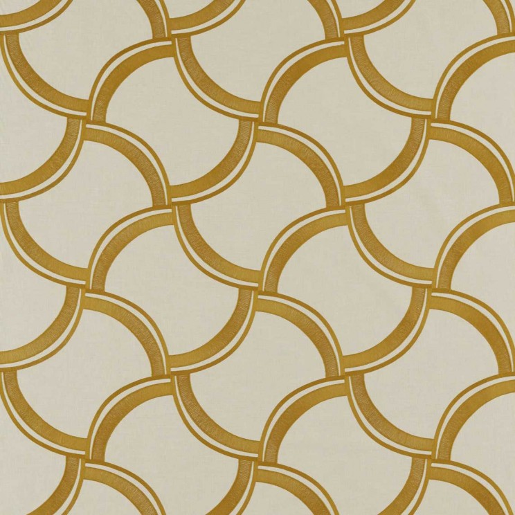 Harlequin Cognate Dijon/Shiitake Fabric